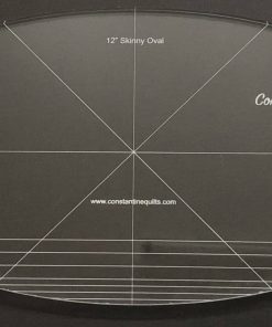 12 skinny oval