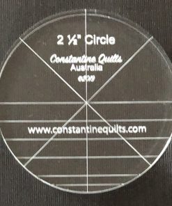2 1/2" circle