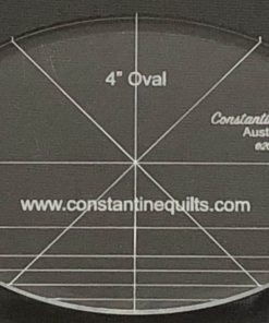4" oval
