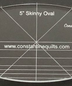 5 skinny oval