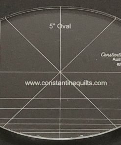 5" oval