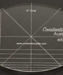 6" Oval