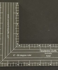 90 deg ruler - 6"