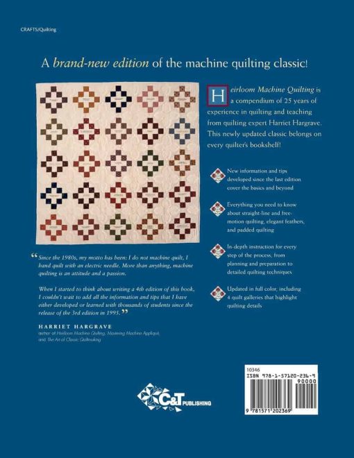 Heirloom Machine Quilting 4th Edition