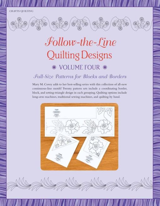 Follow-the-line Quilting Designs Vol 44