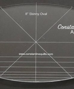 8" Skinny Oval