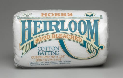 Hobbs Heirloom Premium 80/20 Bleached cotton blend