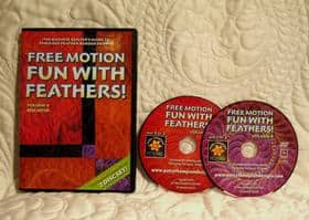 Free Motion Fun with Feathers Vol 4
