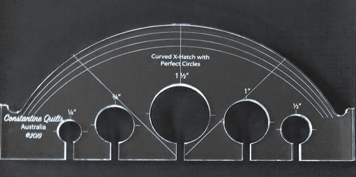 Curved XHatch with perfect circles