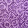 Purple Daisy wide fabric