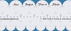 Fans and Shells Small Template