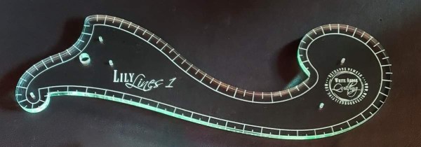 Lily Lines 1, French Curve Ruler