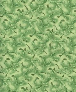 Charleston Green wide fabric