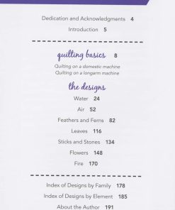 Alternative view of Organic Free Motion Quilting Idea Book
