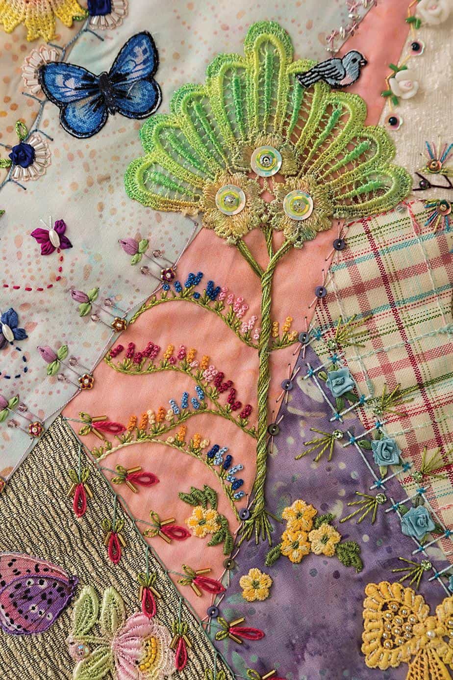 Stunning Stitches For Crazy Quilts