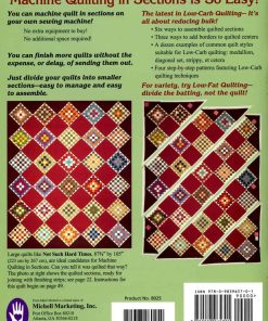 Alternative view of Machine Quilting in Sections
