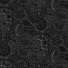 Black chelsea paisley
