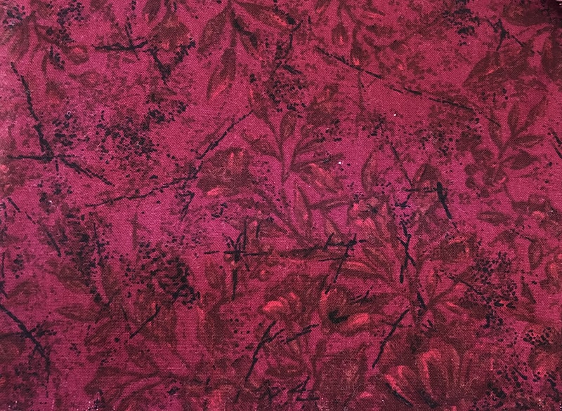 Plum textured wide fabric