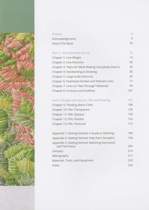 The Intentional Thread  - A Guide To Drawing Gesture and Colour In Stitch - Image 3