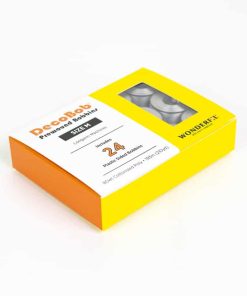 Alternative view of Decobob Prewound Bobbins – Grey