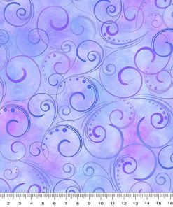 Swirling splendour periwinkle