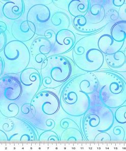 Swirling Splendour Aqua