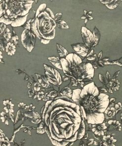 Rose Tile wide fabric