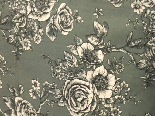 Rose Tile wide fabric