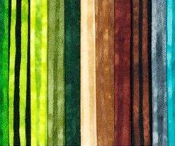 Stripes rainbow precut