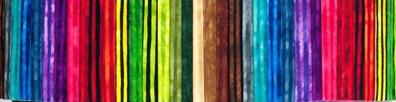 Stripes rainbow precut