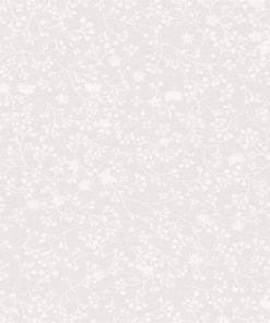 Flutter white on grey wide fabric