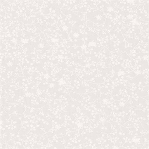 Flutter white on grey wide fabric