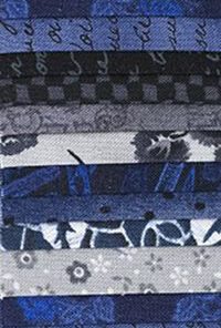 Quilters History Navy