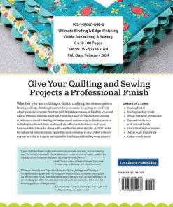 Alternative view of Ultimate Binding and Edge-Finishing Guide for Quilting and Sewing