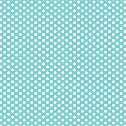 Polked Again - Aqua