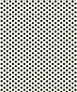 Polked again - cream & black