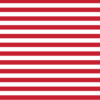 Fundamentals 1/2" stripe -Red Delicious