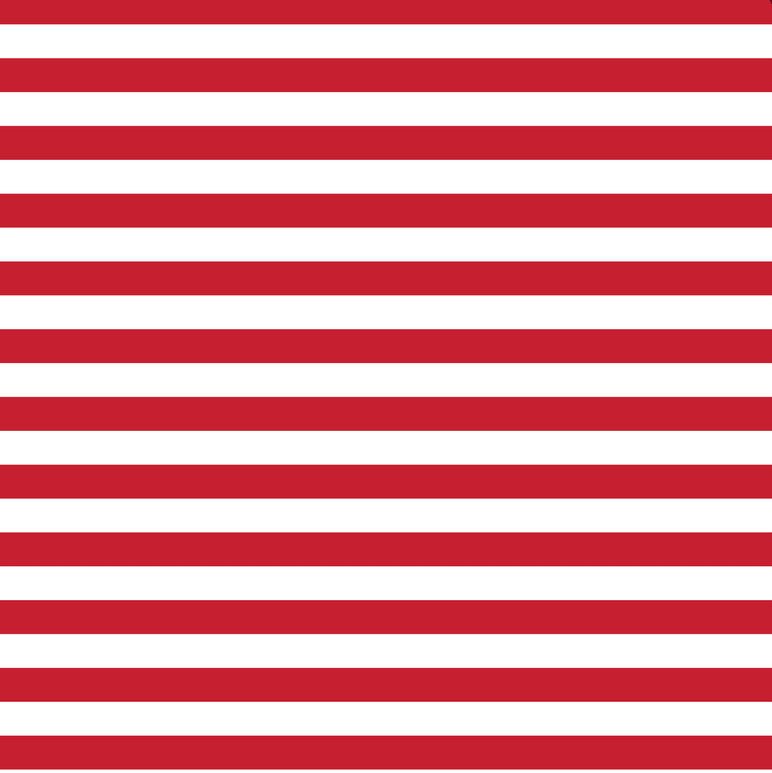 Fundamentals 1/2" stripe -Red Delicious