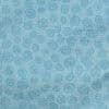 Aqua swirls wide fabric