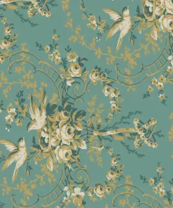 Jardin de Printemps Giselle wide fabric