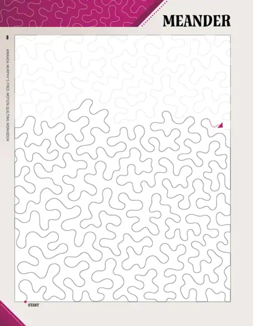 Amanda Murphys Free-Motion Quilting Workbook - Image 5