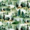 Misty vista wide fabric