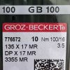 Groz Beckert 135 x 17 size 16 needles