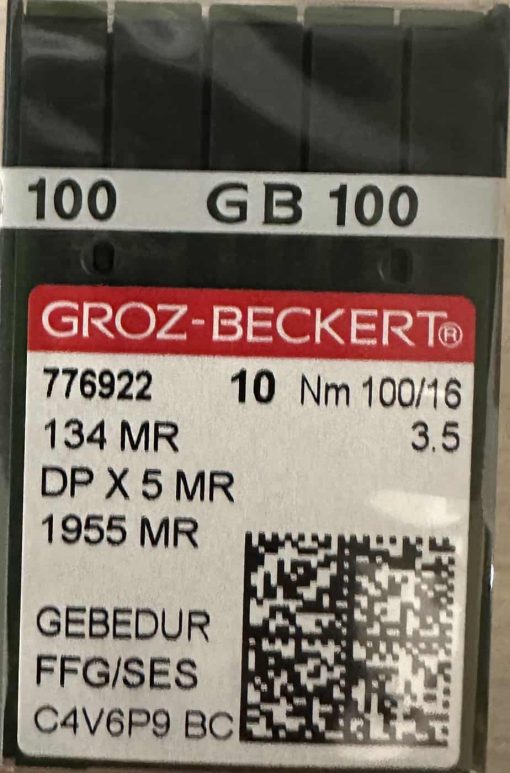 Groz Beckert 134x5 size 3.5 needles FFGGBD ballpoint