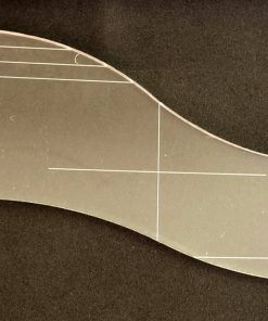 Swirls quilting ruler