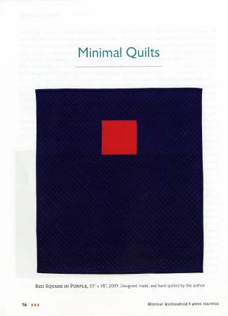 Minimal Quiltmaking