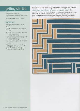 Ultimate Guide to Machine Quilting - Long-Arm and Sit-Down