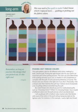 Ultimate Guide to Machine Quilting - Long-Arm and Sit-Down