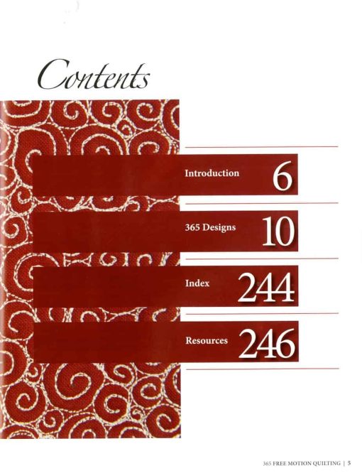 365 Free Motion Quilting Designs - Image 4