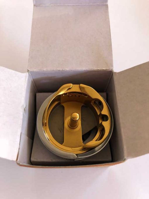 Gold (tin plated) M size hook for A1 Quilting machine